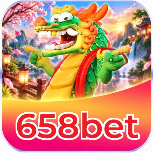 Interface da plataforma 658bet mostrando slots populares e bônus de boas-vindas